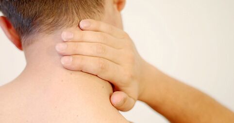 neck pain with cervical osteocondrosis