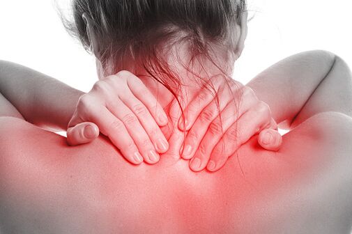 neck pain with cervical osteocondrosis